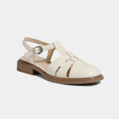 Sandały z zakrytymi palcami i paskiem z tyłu dla Kobiet